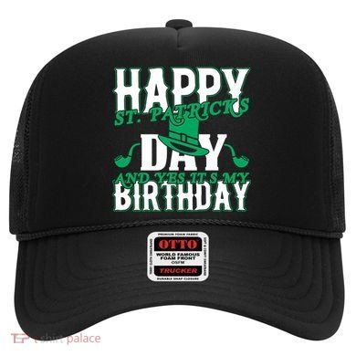 Birthday Happy St. Patricks Day Birthday Gift Design Hat