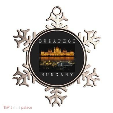 Budapest Hungary Skyline Souvenir Vintage Ornament
