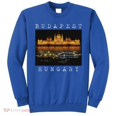 Budapest Hungary Skyline Souvenir Vintage Sweatshirt