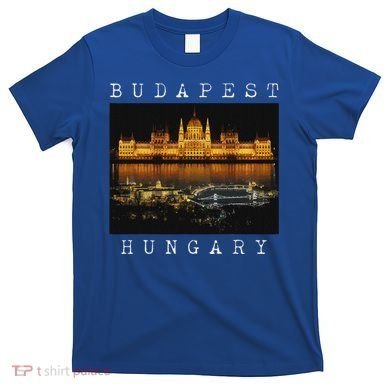 Budapest Hungary Skyline Souvenir Vintage T-Shirt