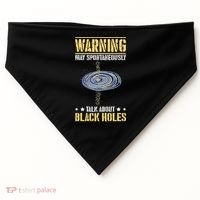 Black Hole Space Light Galaxy Universe Milky Way Gravity USA-Made Doggie Bandana thumb 0