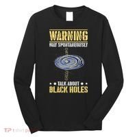 Black Hole Space Light Galaxy Universe Milky Way Gravity Long Sleeve Shirt thumb 0