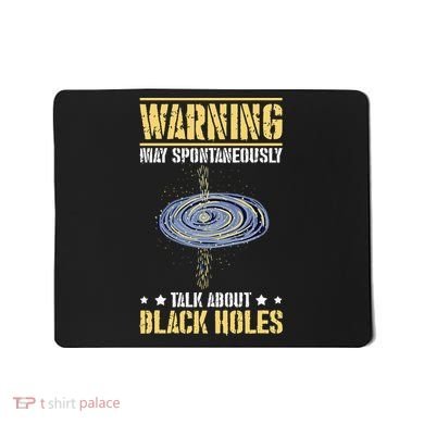 Black Hole Space Light Galaxy Universe Milky Way Gravity Mousepad