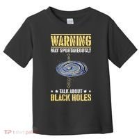 Black Hole Space Light Galaxy Universe Milky Way Gravity Toddler T-Shirt thumb 0