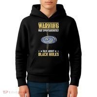 Black Hole Space Light Galaxy Universe Milky Way Gravity Kids Hoodie thumb 4
