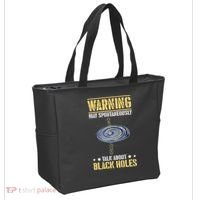Black Hole Space Light Galaxy Universe Milky Way Gravity Tote Bag thumb 2