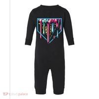 Baseball Home Social Club For Boy Ice Cream Drip Infant Fleece One Piece thumb 0