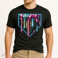 Baseball Home Social Club For Boy Ice Cream Drip Cooling Performance Crew T-Shirt thumb 2