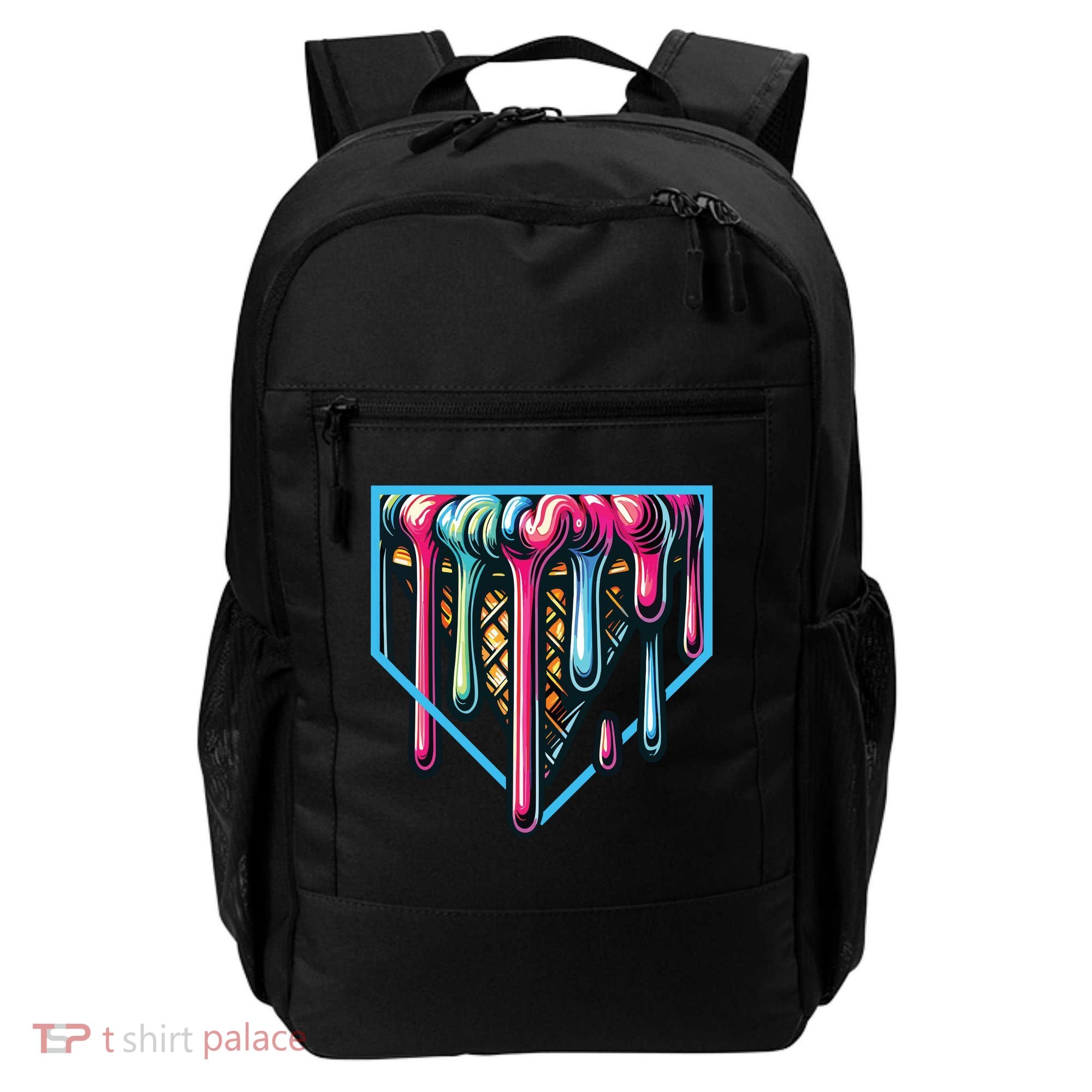 Baseball Home Social Club For Boy Ice Cream Drip Backpack