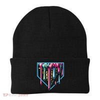 Baseball Home Social Club For Boy Ice Cream Drip Beanie thumb 0