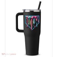 Baseball Home Social Club For Boy Ice Cream Drip 40oz Vacuum Insulated Stainless Steel Travel Tumbler thumb 2