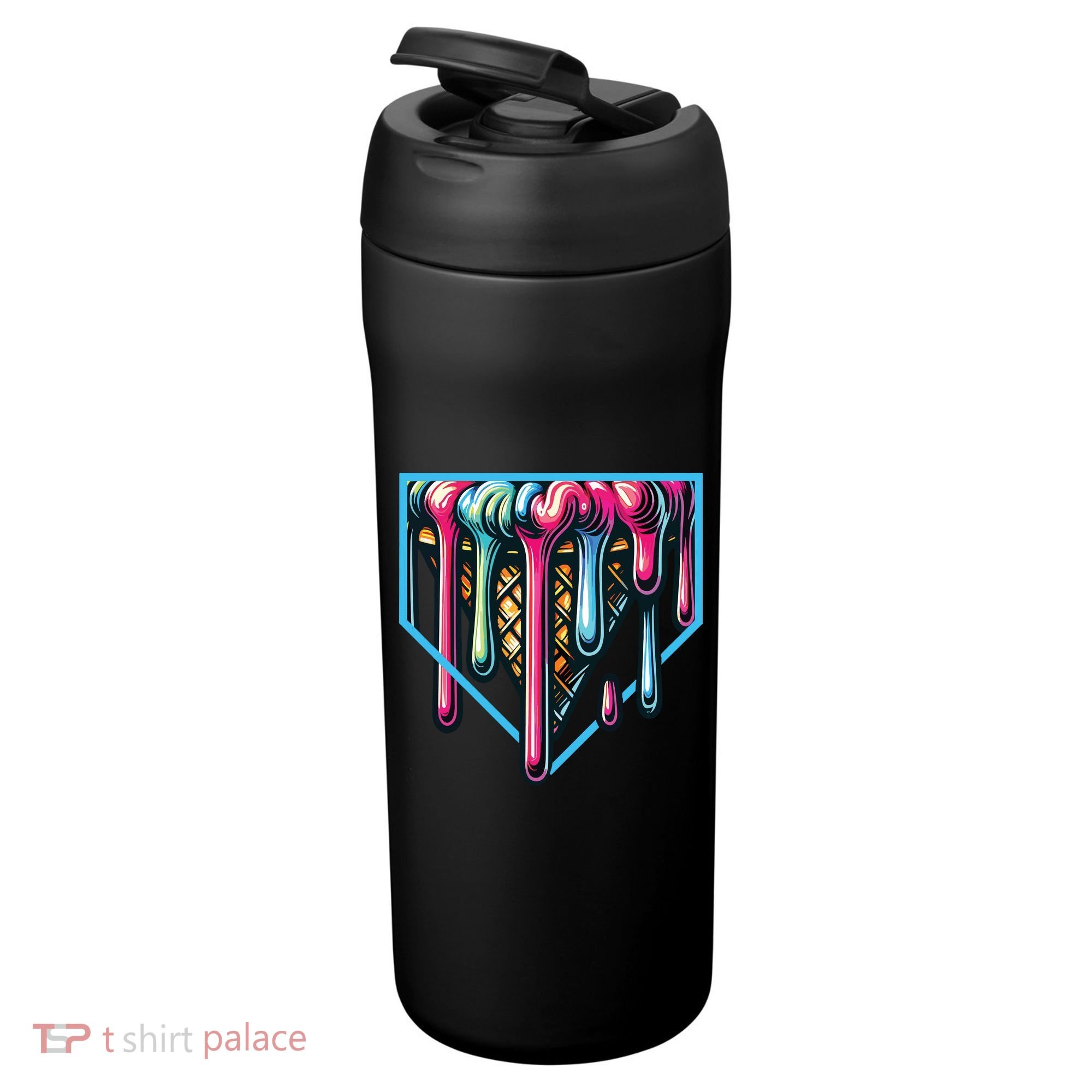 Baseball Home Social Club For Boy Ice Cream Drip 24oz Duet Stainless Steel Tumbler