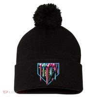 Baseball Home Social Club For Boy Ice Cream Drip Pom Pom 12in Knit Beanie thumb 0