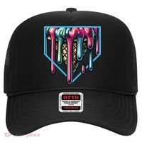 Baseball Home Social Club For Boy Ice Cream Drip Hat thumb 0