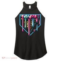 Baseball Home Social Club For Boy Ice Cream Drip Women's Perfect Tri Rocker Tank thumb 0