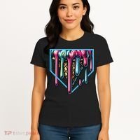 Baseball Home Social Club For Boy Ice Cream Drip Women's T-Shirt thumb 4