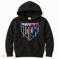 Baseball Home Social Club For Boy Ice Cream Drip Kids Hoodie thumb 0