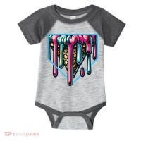 Baseball Home Social Club For Boy Ice Cream Drip Infant Baby Jersey Bodysuit thumb 0