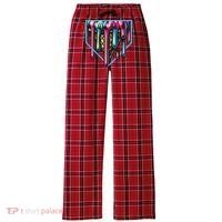 Baseball Home Social Club For Boy Ice Cream Drip Women's Flannel Plaid Pajama Pants thumb 0