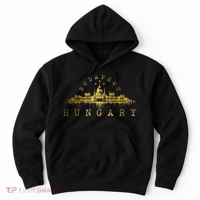 Budapest Hungary Skyline Souvenir Vintage Hoodie