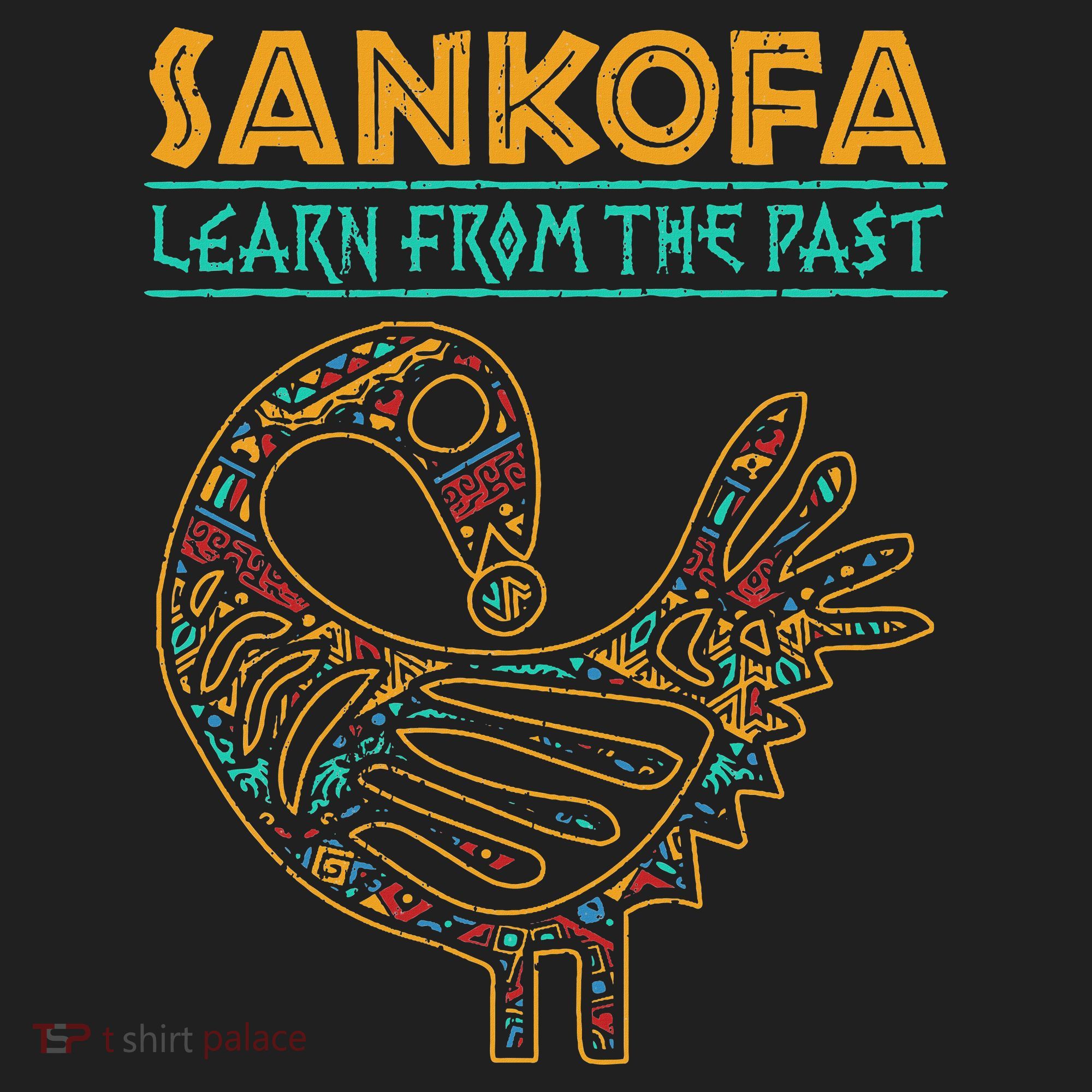 Black History Sankofa African Bird Junenth Women's Sweatshirt