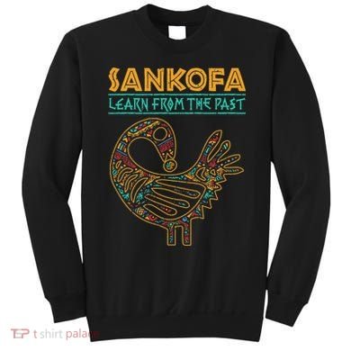 Black History Sankofa African Bird Junenth Sweatshirt