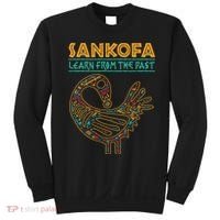 Black History Sankofa African Bird Junenth Sweatshirt thumb 0