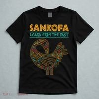 Black History Sankofa African Bird Junenth T-Shirt thumb 5