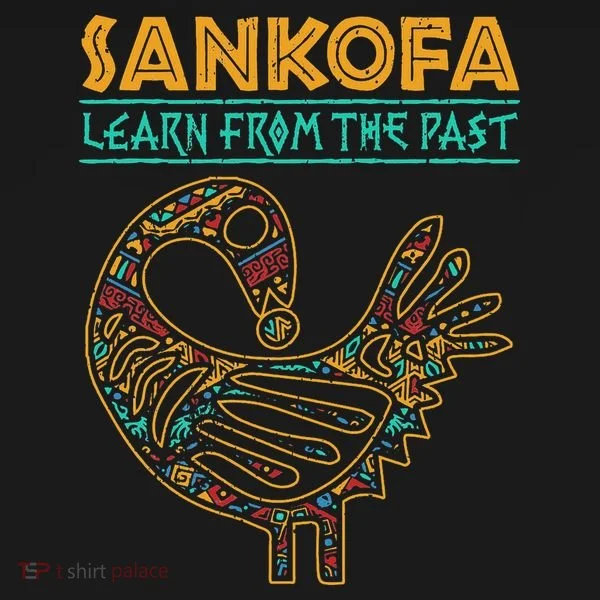 Black History Sankofa African Bird Junenth Bucket Hat