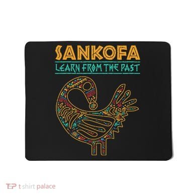 Black History Sankofa African Bird Junenth Mousepad