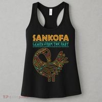 Black History Sankofa African Bird Junenth Women's Tank Top thumb 3