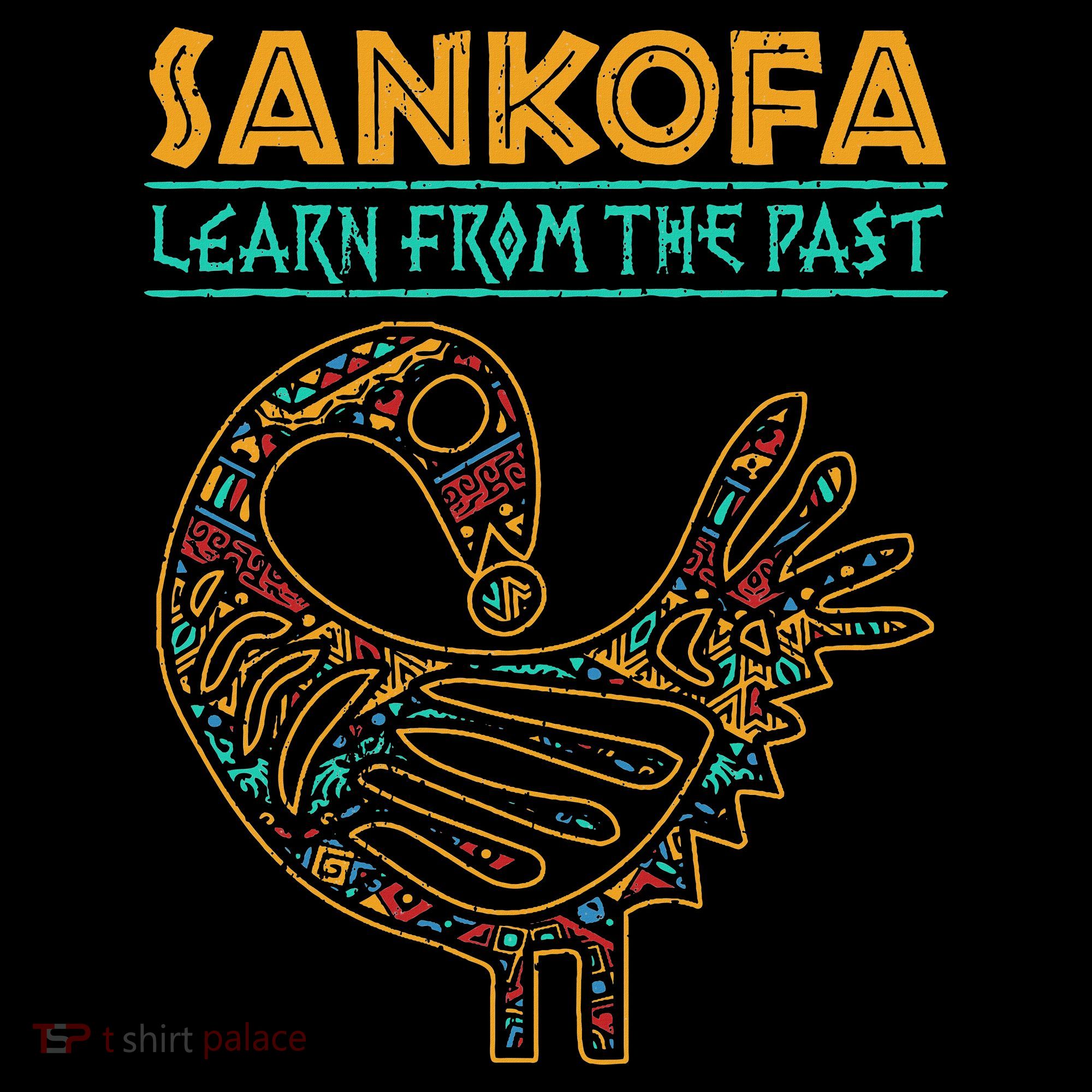 Black History Sankofa African Bird Junenth Baby Bodysuit