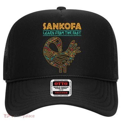 Black History Sankofa African Bird Junenth Hat