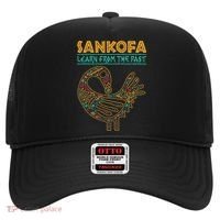 Black History Sankofa African Bird Junenth Hat thumb 0