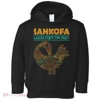 Black History Sankofa African Bird Junenth Toddler Hoodie thumb 0