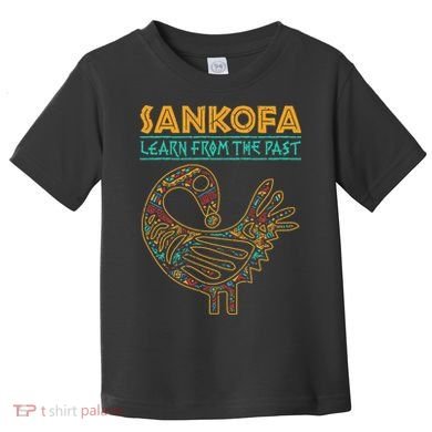 Black History Sankofa African Bird Junenth Toddler T-Shirt