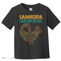 Black History Sankofa African Bird Junenth Toddler T-Shirt thumb 0