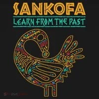 Black History Sankofa African Bird Junenth Women's Long Sleeve Shirt thumb 2