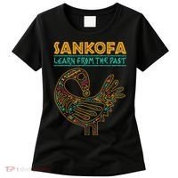 Black History Sankofa African Bird Junenth Women's T-Shirt thumb 0