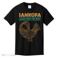 Black History Sankofa African Bird Junenth Kids T-Shirt thumb 0