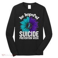 Be Hopeful Suicide Prevention Week Long Sleeve Shirt thumb 0