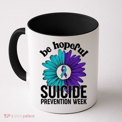 Be Hopeful Suicide Prevention Week Coffee Mug