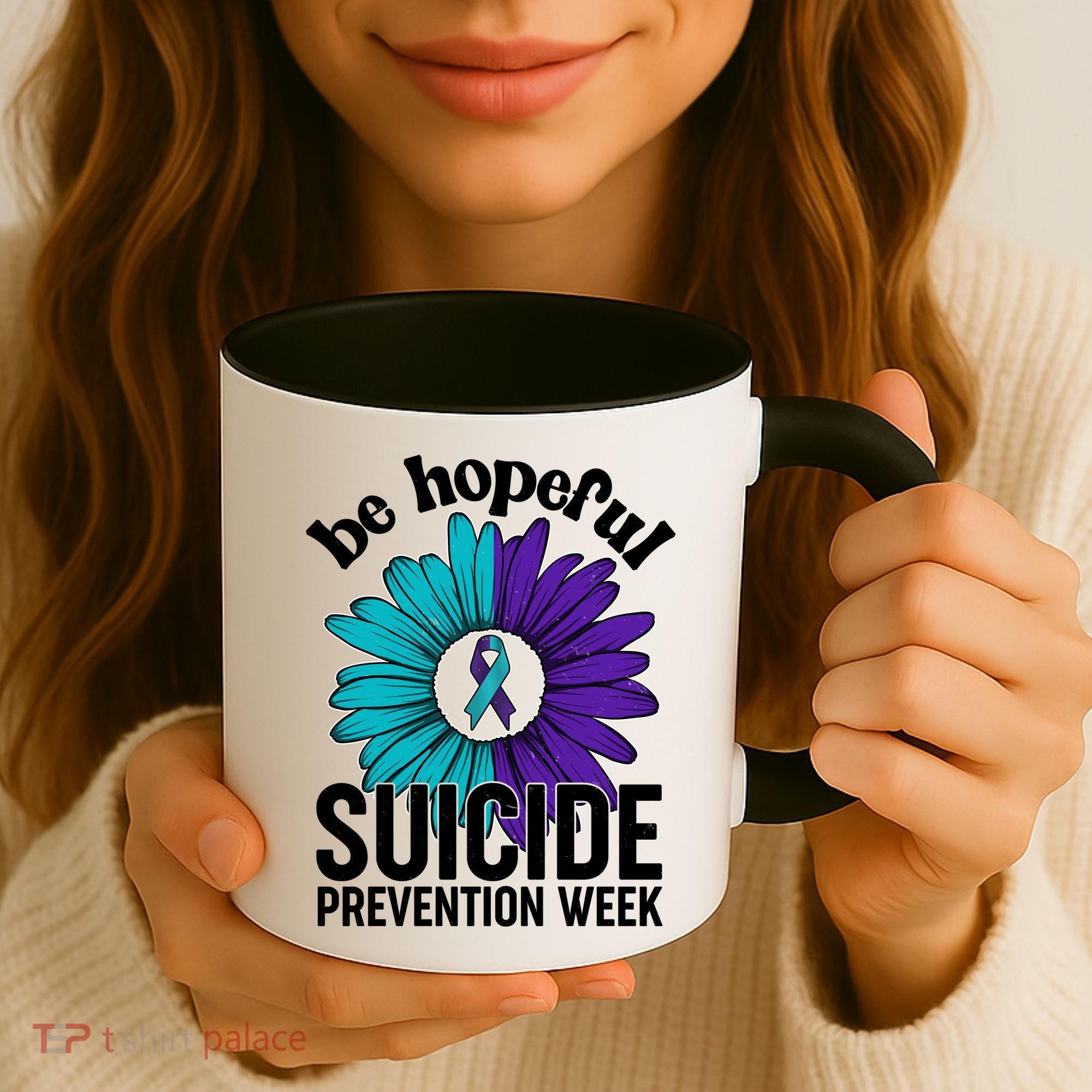 Be Hopeful Suicide Prevention Week Coffee Mug