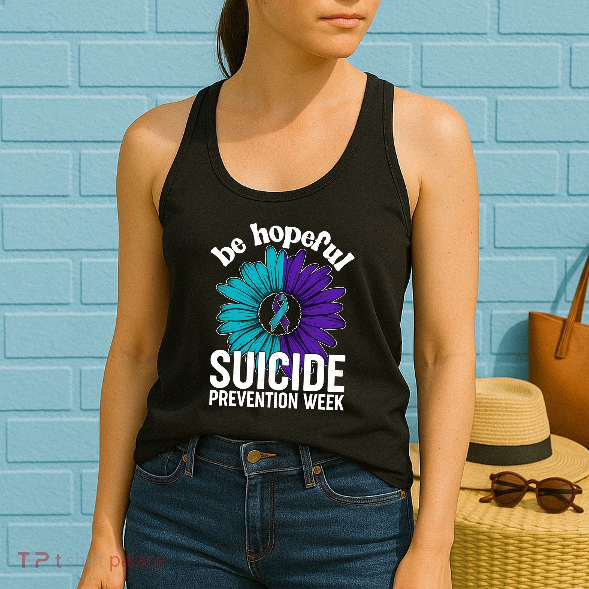 Be Hopeful Suicide Prevention Week Women's Tank Top
