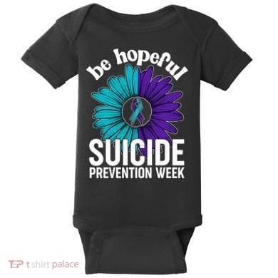 Be Hopeful Suicide Prevention Week Baby Bodysuit