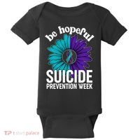 Be Hopeful Suicide Prevention Week Baby Bodysuit thumb 0