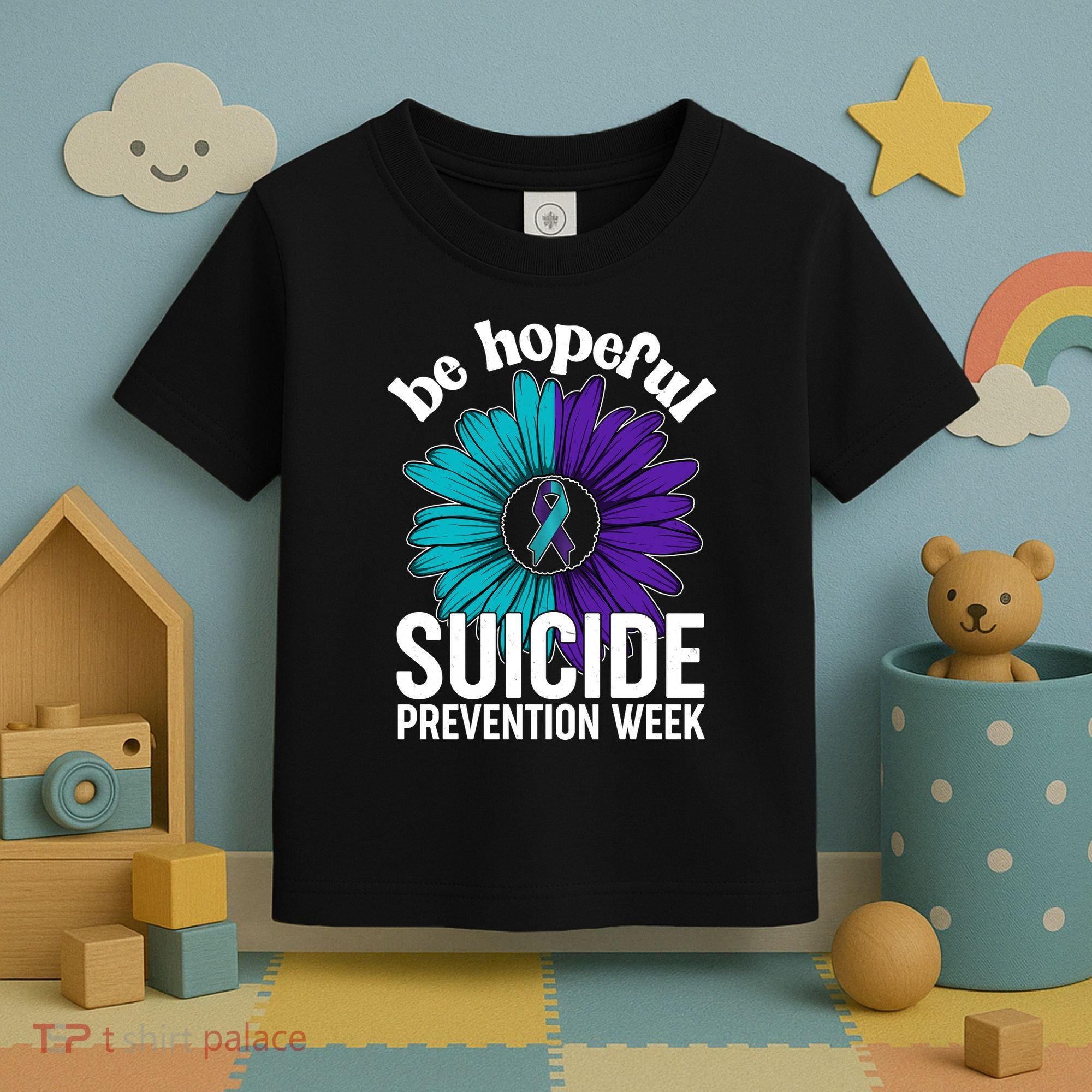 Be Hopeful Suicide Prevention Week Toddler T-Shirt