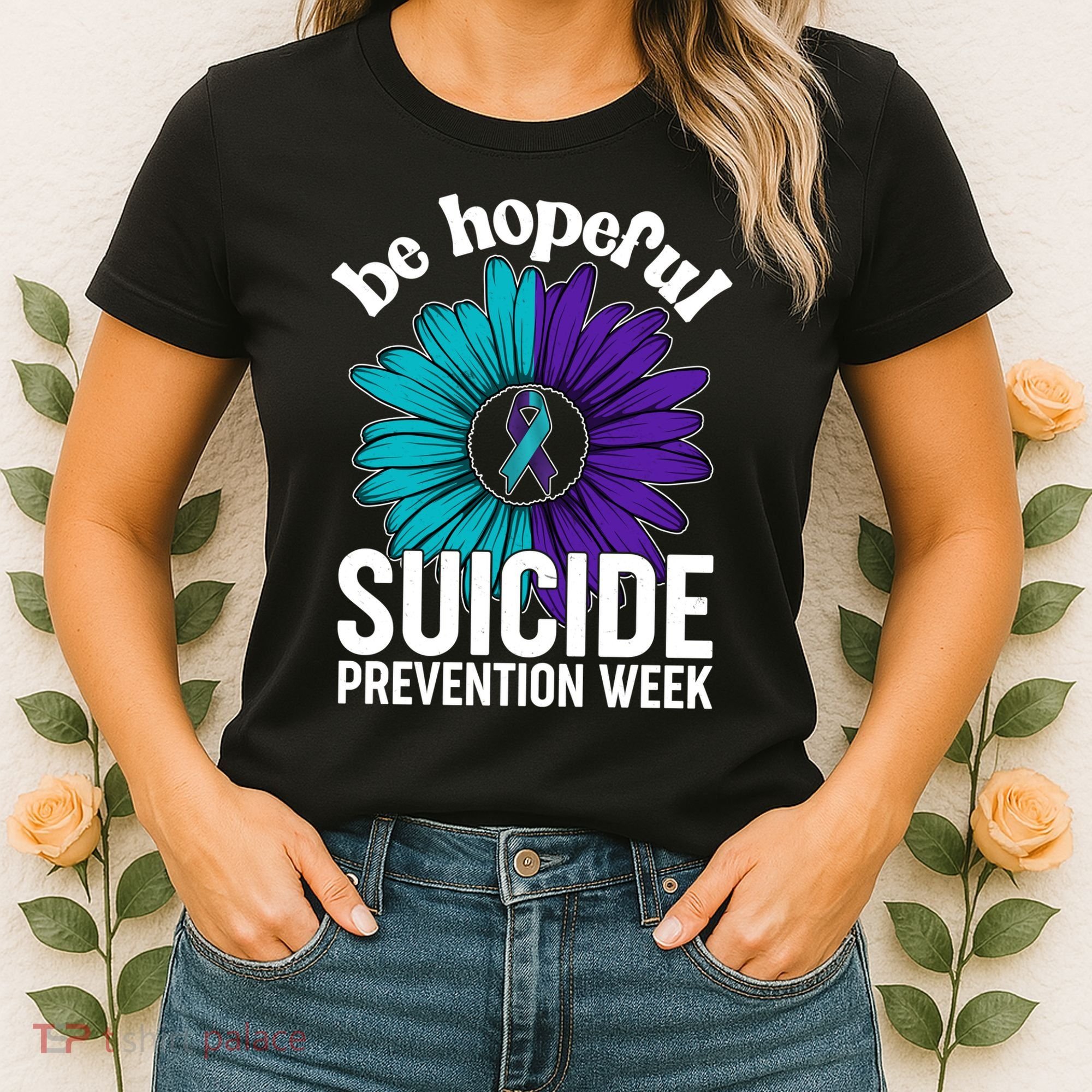 Be Hopeful Suicide Prevention Week Women's T-Shirt