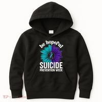 Be Hopeful Suicide Prevention Week Kids Hoodie thumb 0