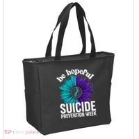 Be Hopeful Suicide Prevention Week Tote Bag thumb 2